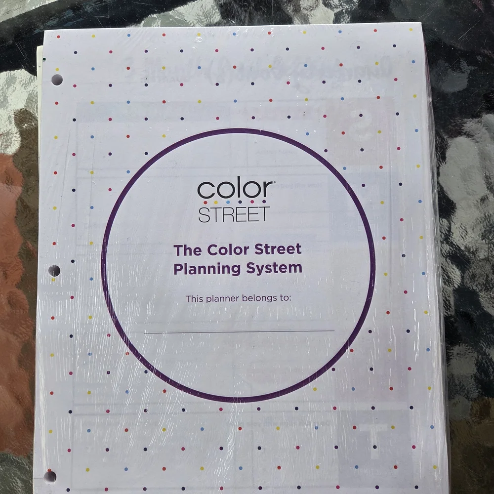 Color Street Delux Carry Case Organizer Tote with Planning System Pack